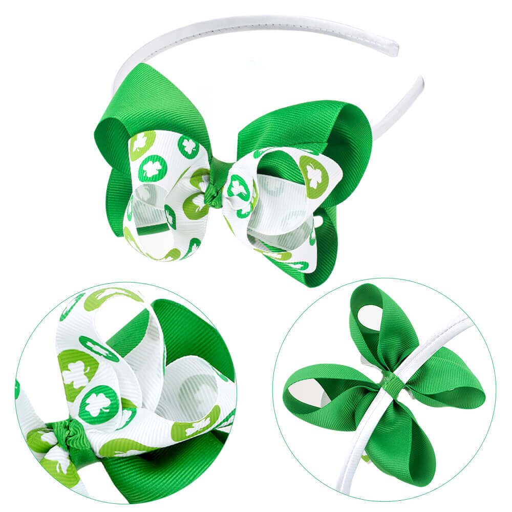 St. Patrick's hairbands