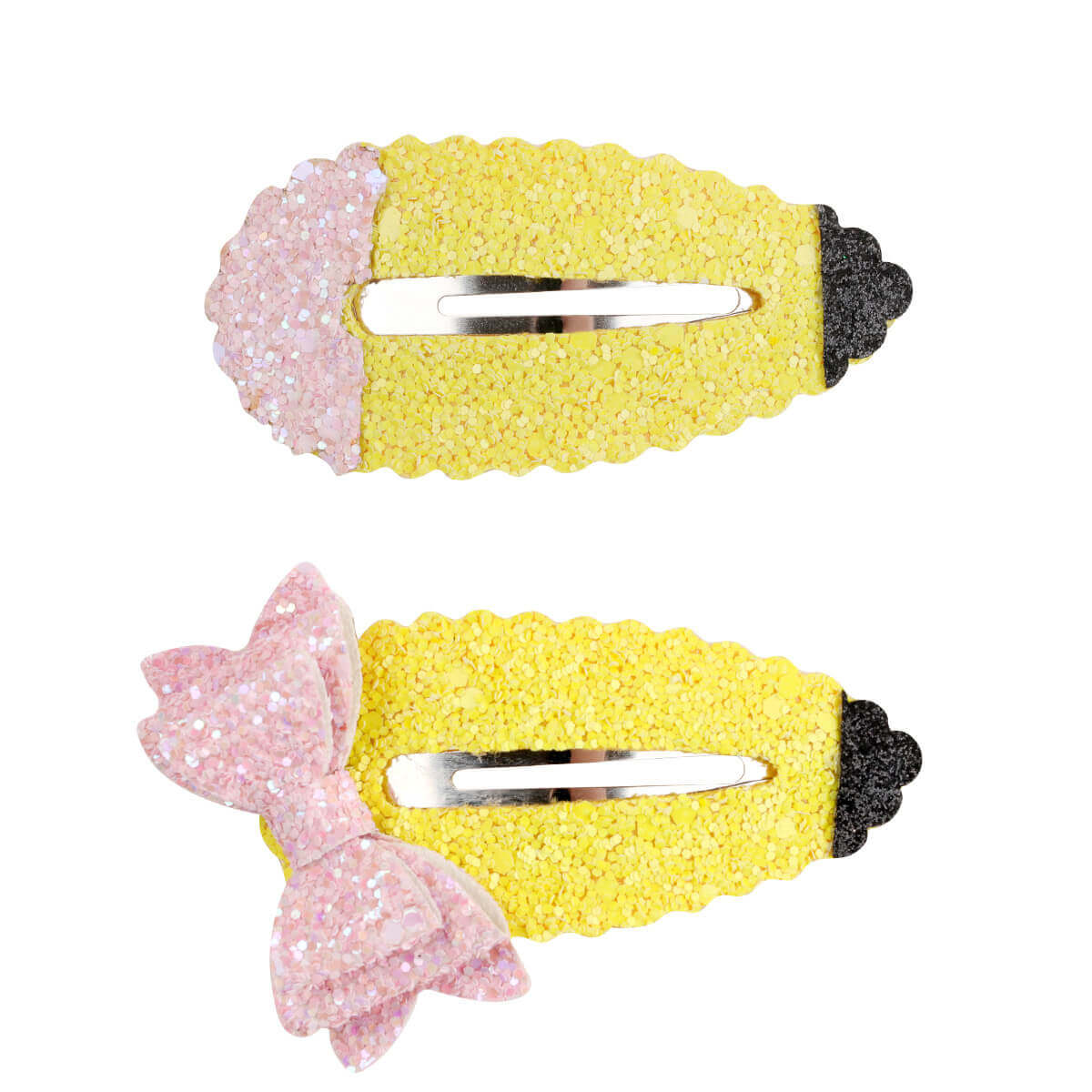 2PCS Back to School Snap Hair Clips
