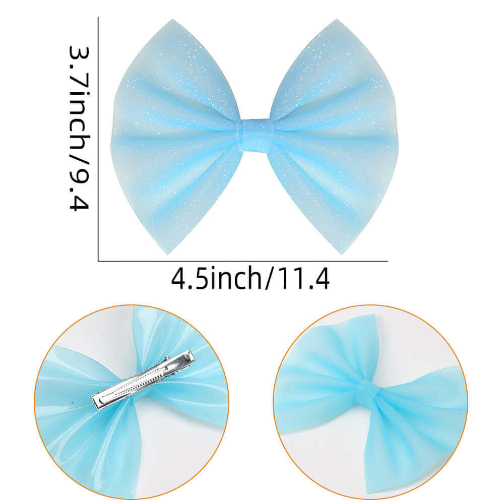4.5 Inches Sparkle Jelly Bows