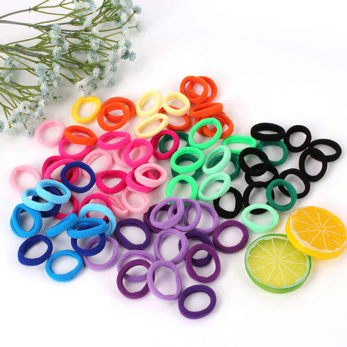 Elastic Rubber Bands Hair Ropes