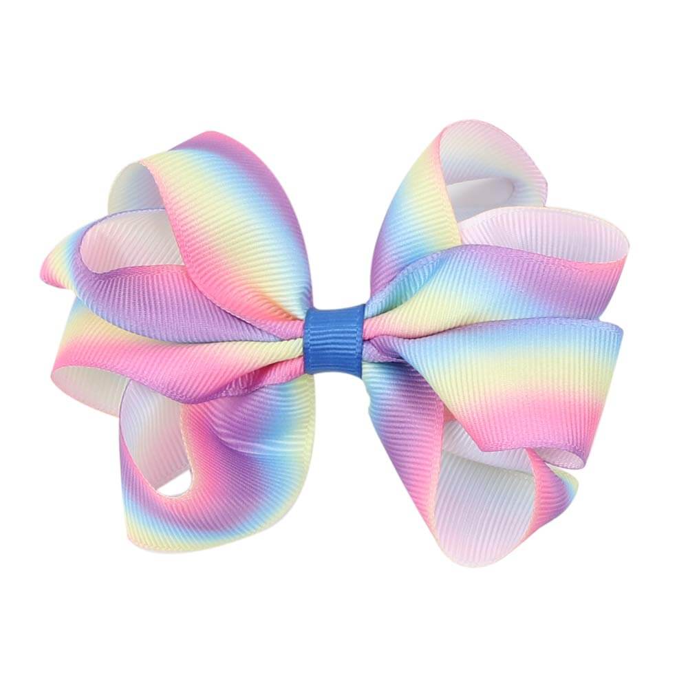 ribbon bow hair clips