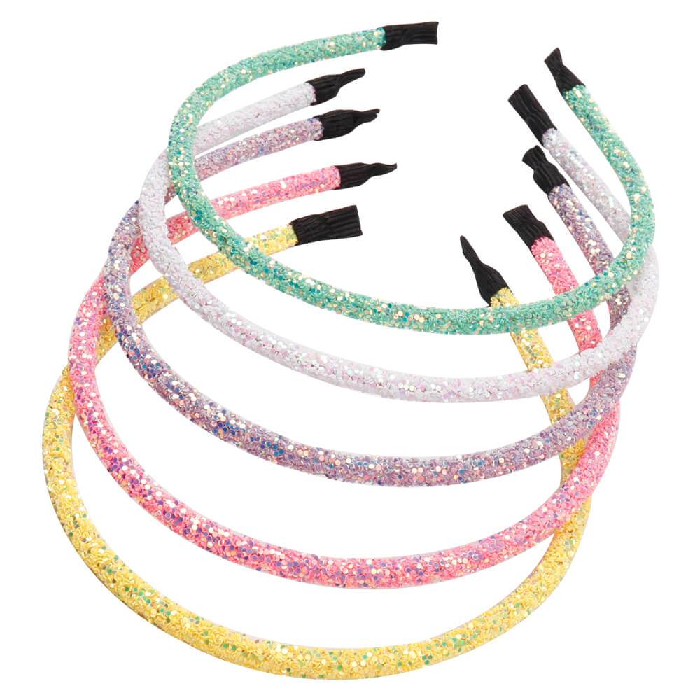 Candy Color Sparkle Headbands