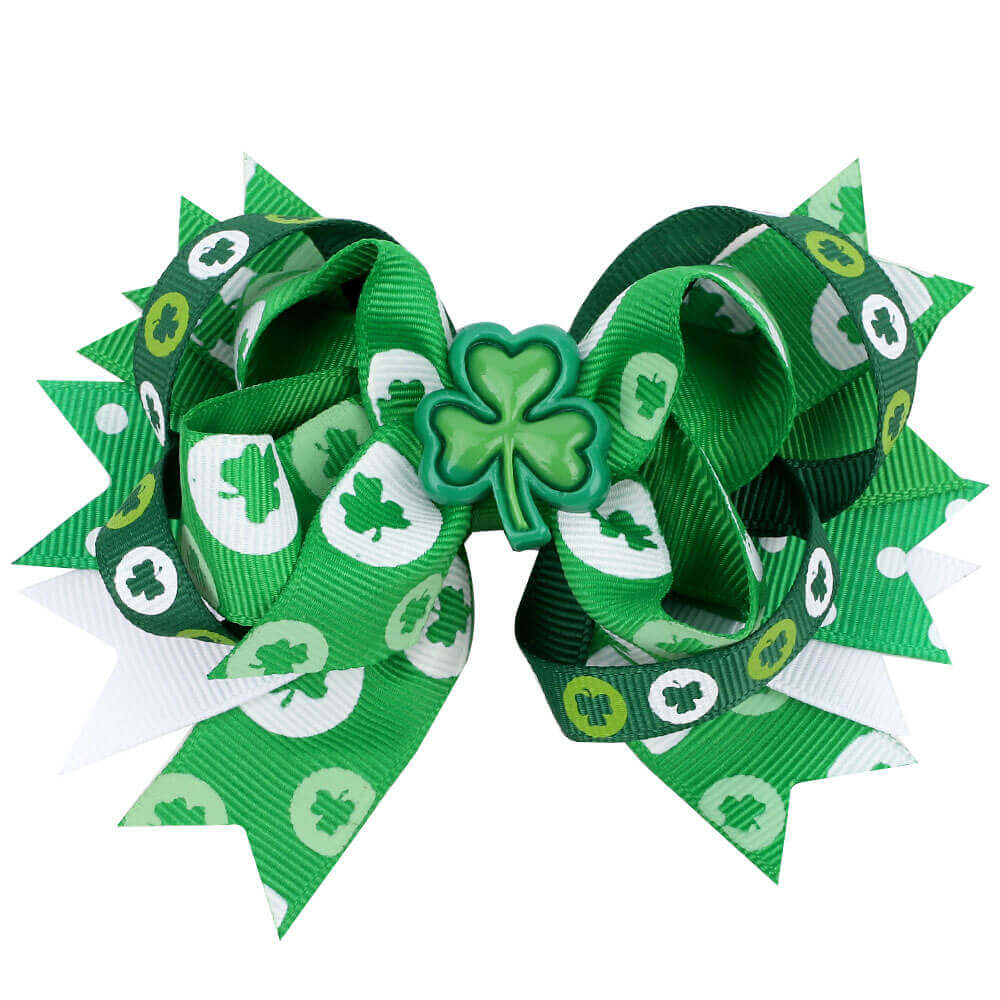 St. Patrick's Day Hair Bows