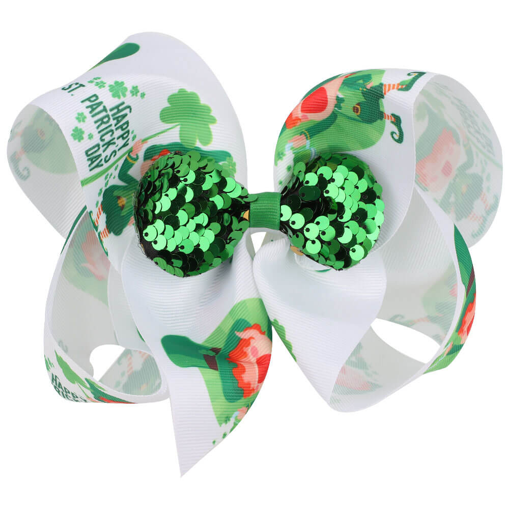 St. Patrick's Day hairpins