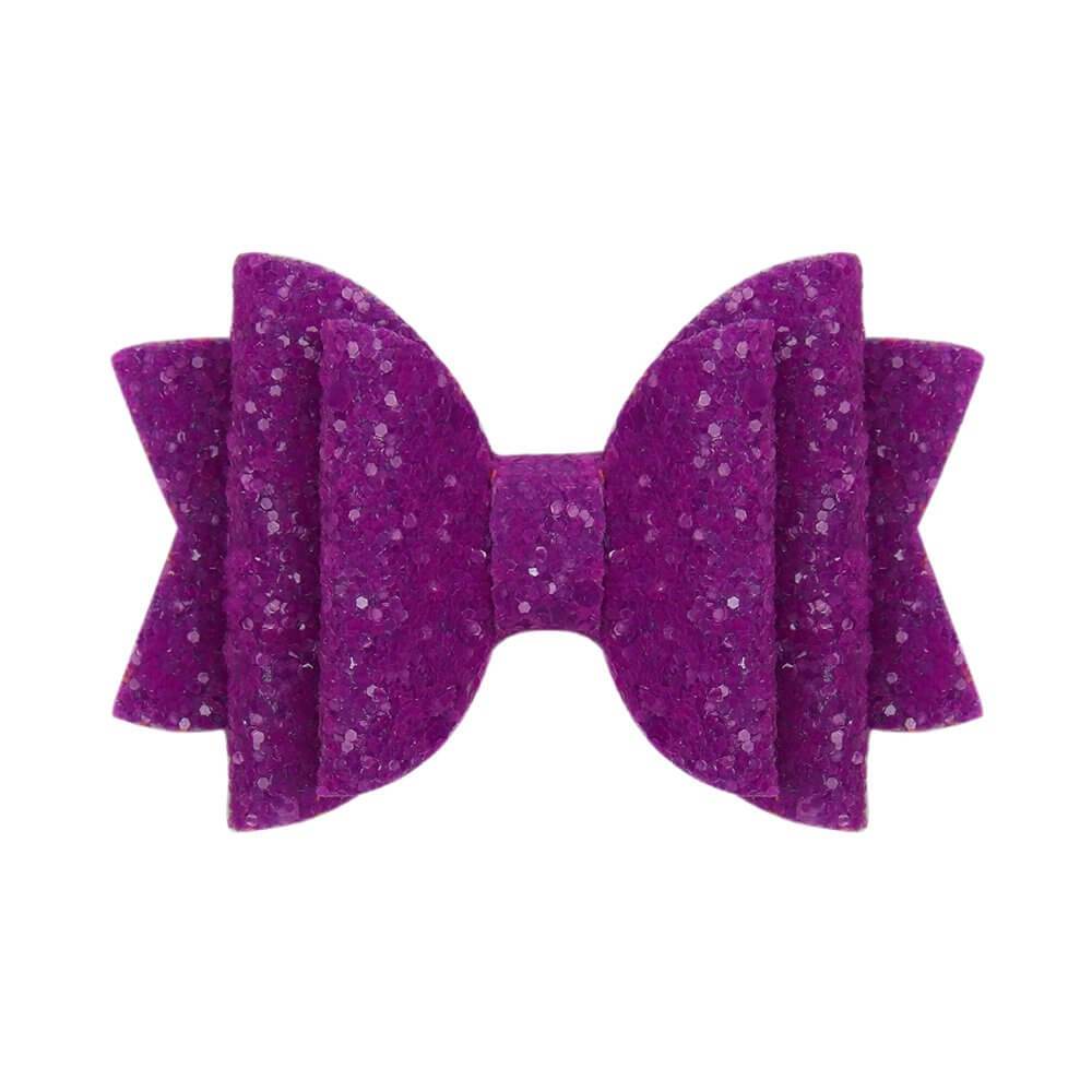 Glitter Hair Bows with Clips