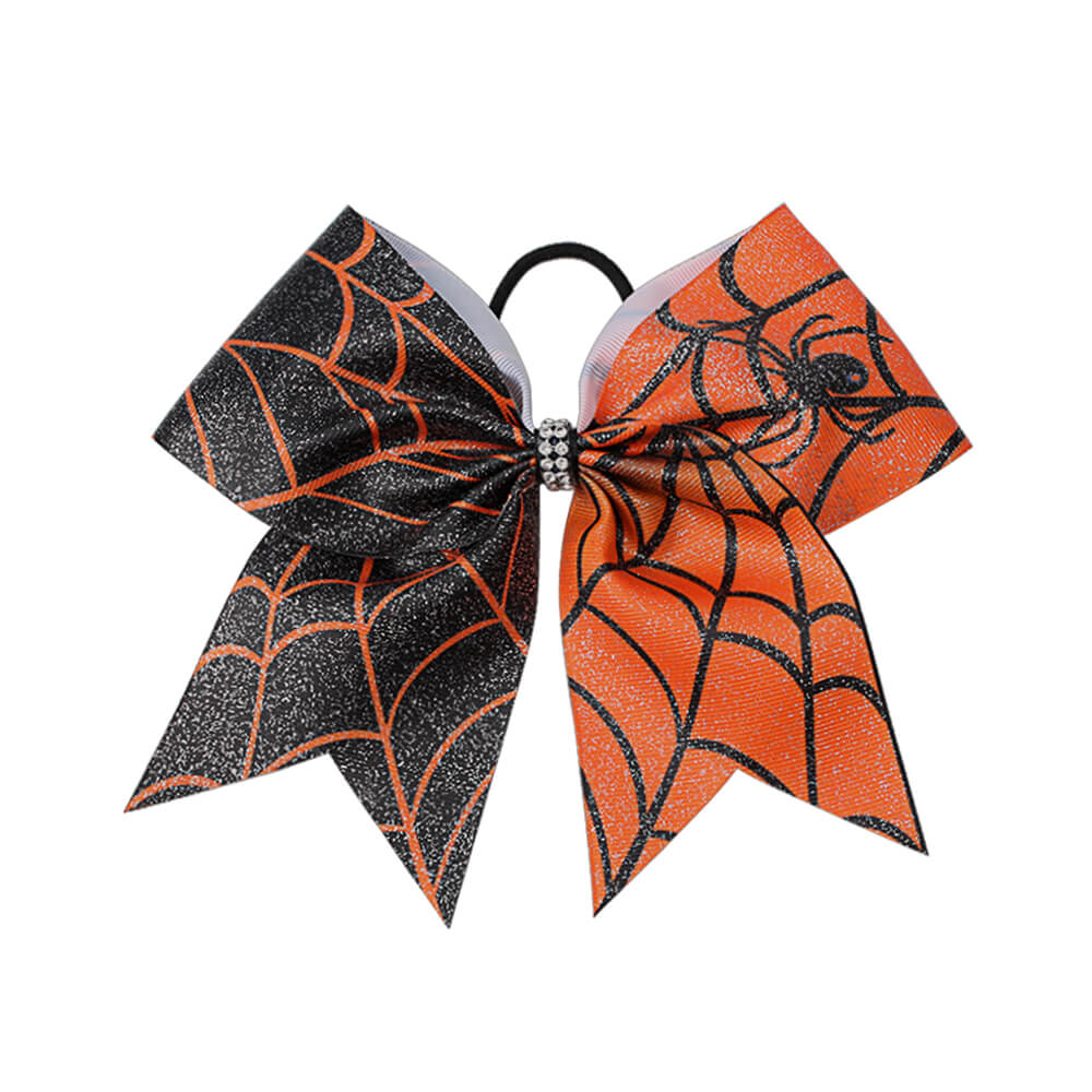 Halloween cheer bows