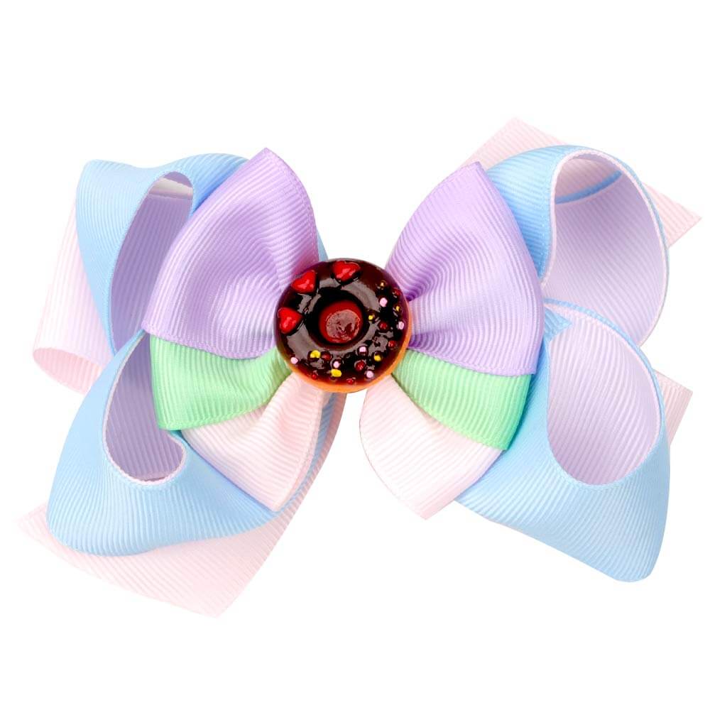 Candy color hair bows