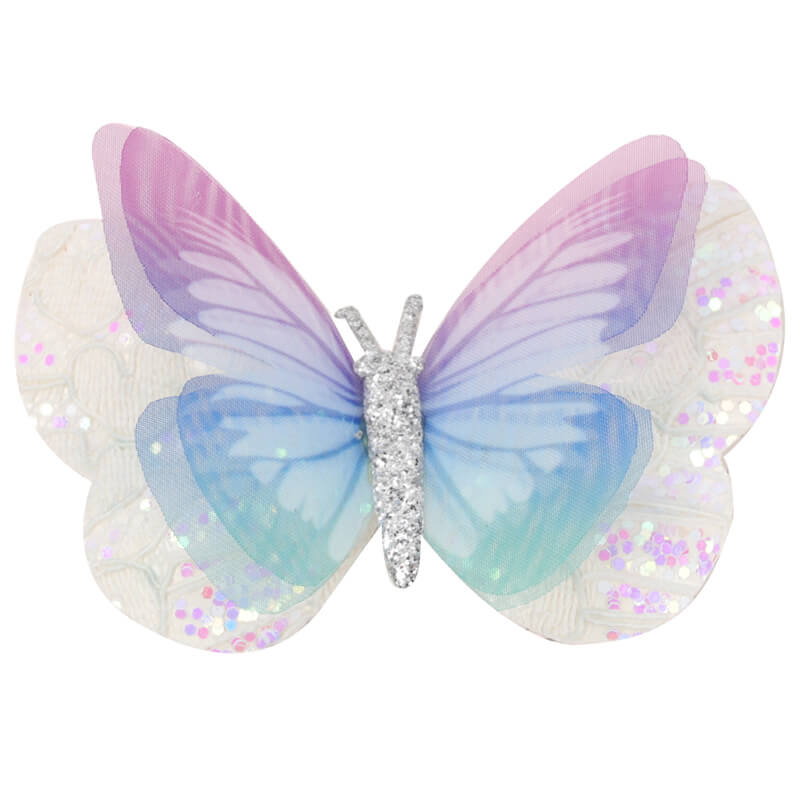 Butterfly Glitter Hair Clips