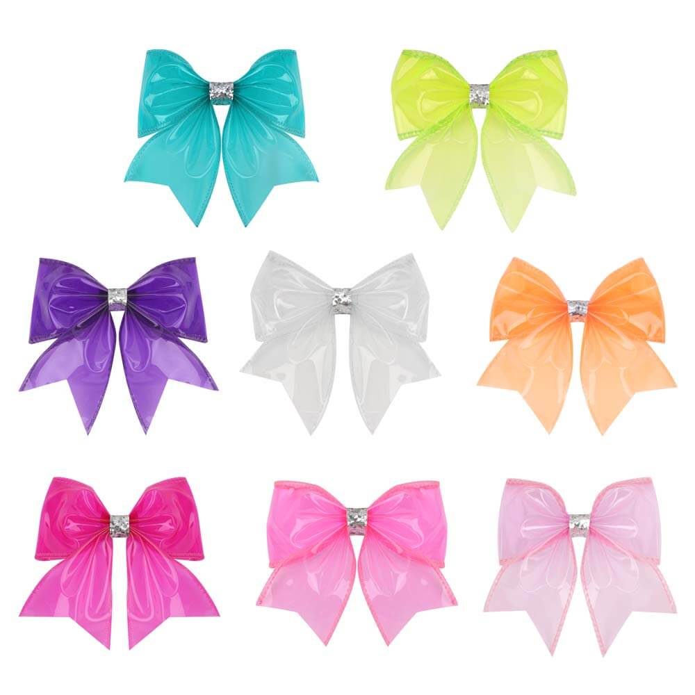 4 inches Summer Jelly Cheer Bows