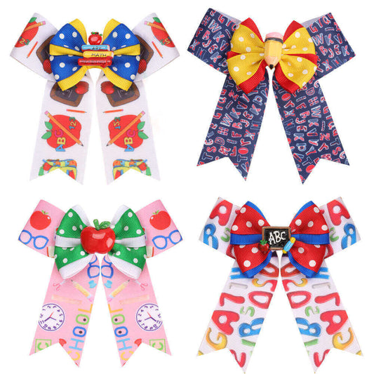 Back to School Cheer Bows