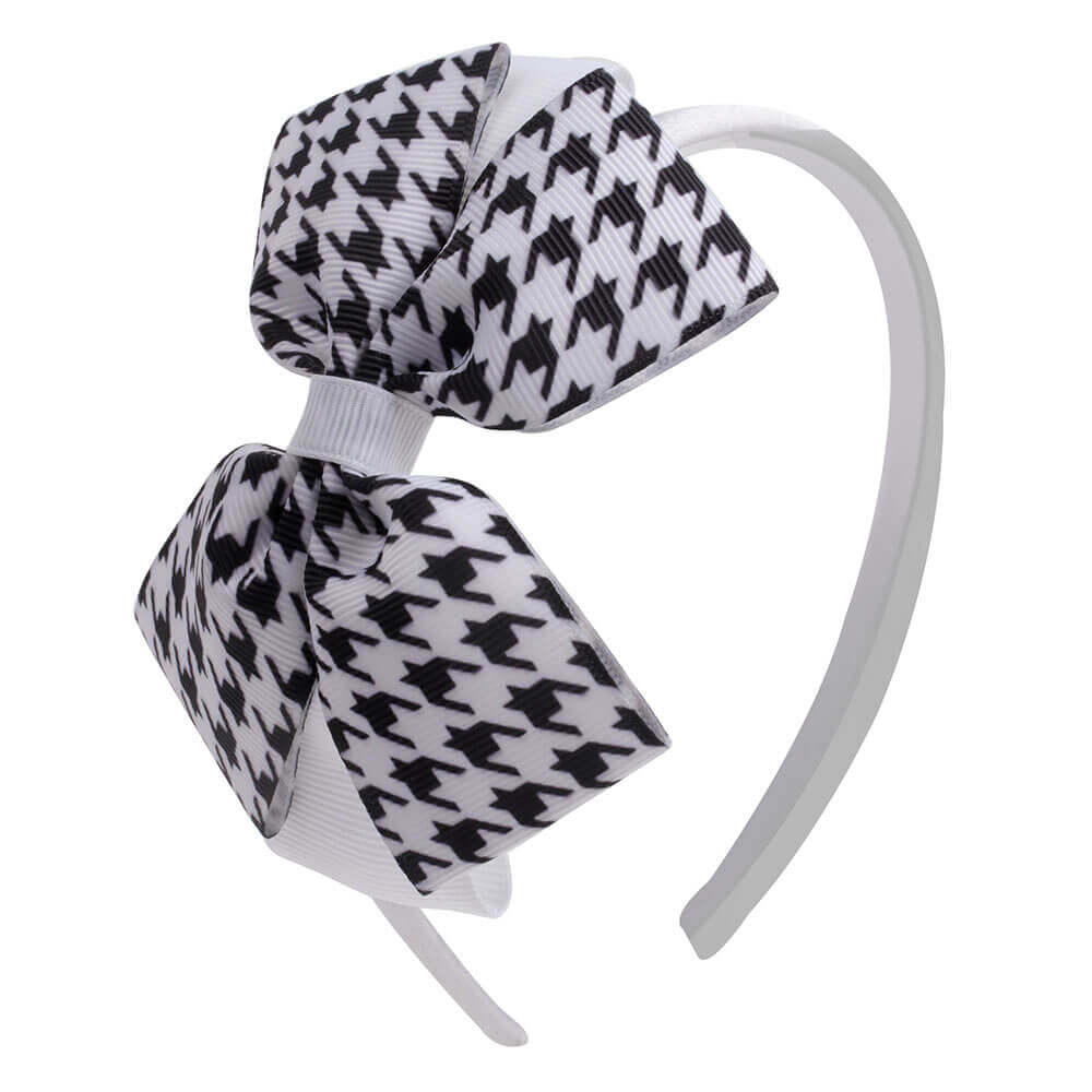 Wholesale Print Bow Girl Headbands