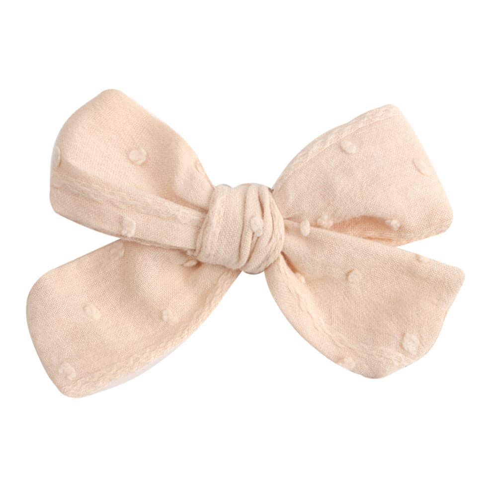 wholesale Hand Tying Cloth Bow Hair Clips