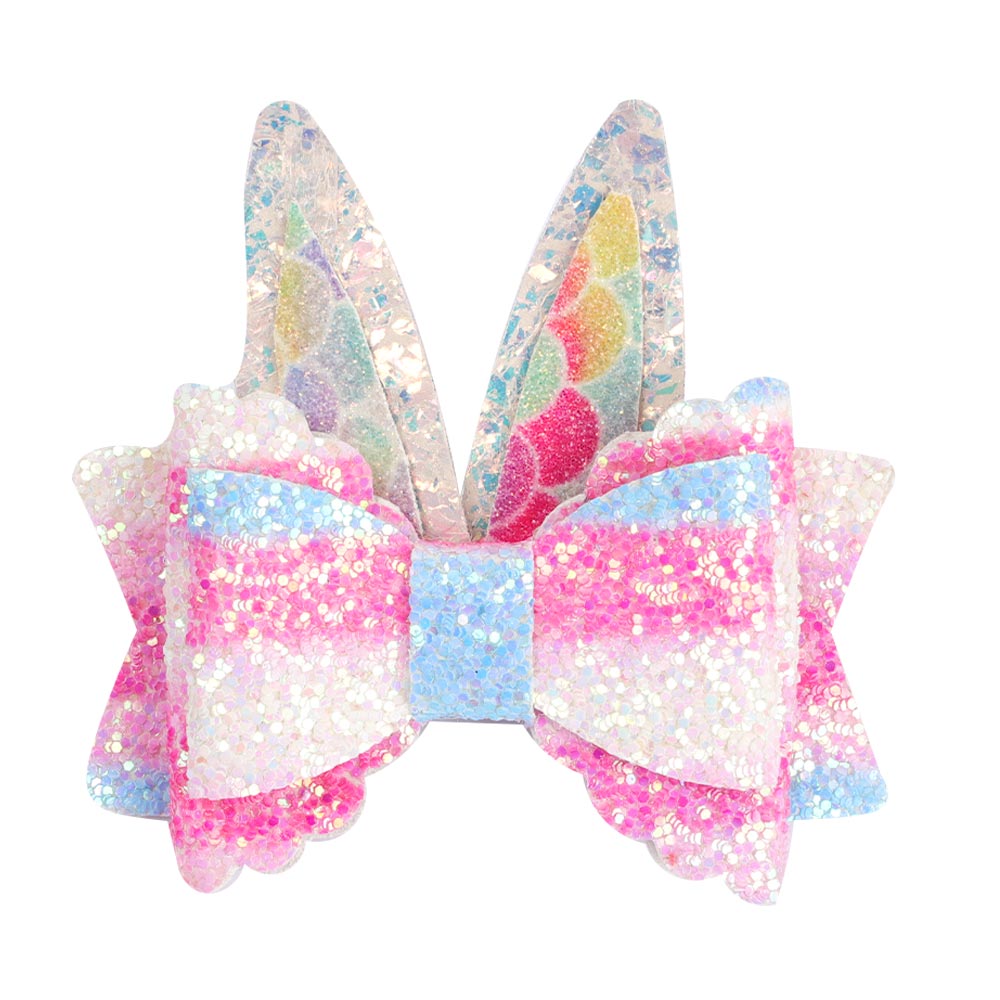 Wholesale Easter Bunny Gradient Hair Bows