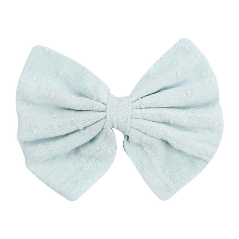 Wholesale Solid Color Fabric Bow Hair Clips