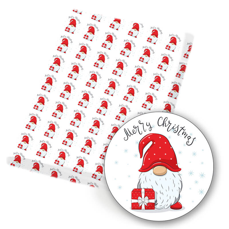 Santa Claus Candy Polyester Cotton Fabric